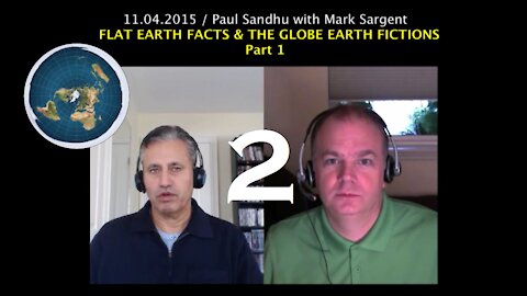 Flat Earth Clues Interview 37 Part 2 - Wake up & Live Radio via Skype Video - Mark Sargent ✅