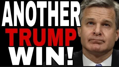FEDERAL JUDGE GIVES TRUMP A HUGE WIN OVER THE FBI