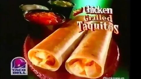 Lost Taco Bell Commercial "Chicken Grilled Taquitos" 2007 [Think Outside the Bun]
