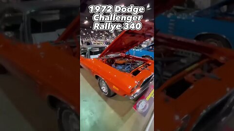 Must See! 1972 Dodge Challenger Rallye 340 on Display at MCACN! #shorts