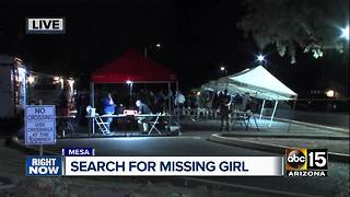 Eight-year-old Mesa girl reported missing