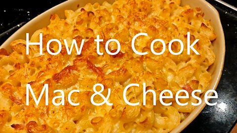 Best Macaroni and Cheese Recipe (with Fried Bacon) - How to cook
