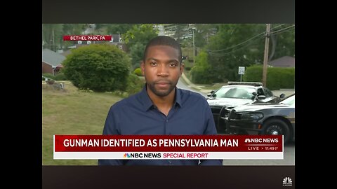 NBC News report of guy from the same school as the guy that tried toassinate trump talking about him