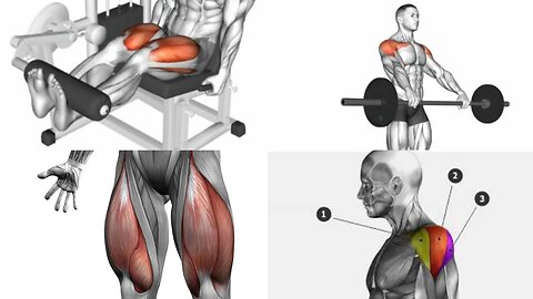 Workout: Quadriceps/shoulders (6 exercises)