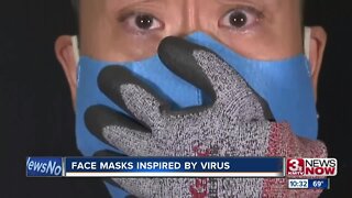 Face Masks Inspired by Virus