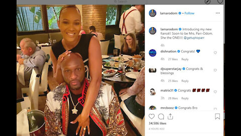 Lamar Odom and fiancee Sabrina Parr have broken up