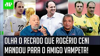 "O Rogério Ceni PEDIU pra eu AVISAR pro Vampeta que..." OLHA o que Nilson Cesar REVELOU!