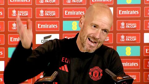 'Good season but great opportunity to make it VERY GOOD SEASON!' | Erik ten Hag | Man City v Man Utd