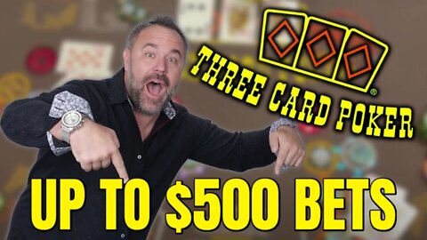 High Limit Three Card Poker: The Beginning!" Up to $1000/Hand! W/@FILTHY POKER