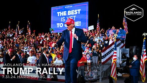 Trump Rally in Harrisburg, PA - 6p ET