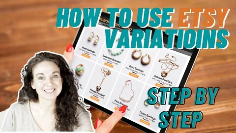 How To Use ETSY VARIATIONS and PRODUCTION PARTNERS | Etsy Bascis | Step By Step | Beginners Tutorial