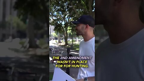 Gun Protestor KNOWS NOTHING ABOUT GUNS