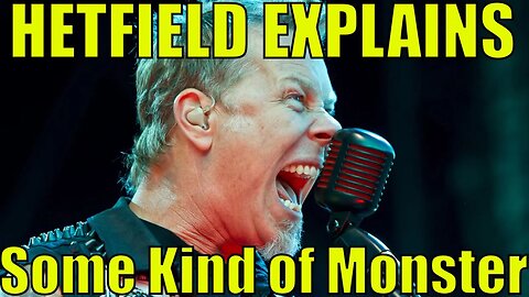 James Hetfield EXPLAINS St Anger Metallica