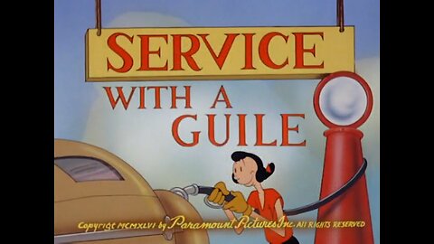 Popeye The Sailor - Service With A Guile (1946)
