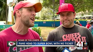 Fans head to Miami without Super bowl tickets