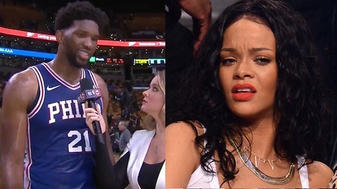 Joel Embiid Straight DISSES Rihanna Now That He's an All Star