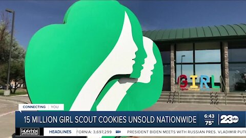 15 million Girl Scout cookies unsold nationwide