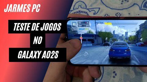 Satisfatório, Teste de Jogos Samsung Galaxy S02s [Call of Duty Mobile, Free Fire MAX, Asphalt 9]