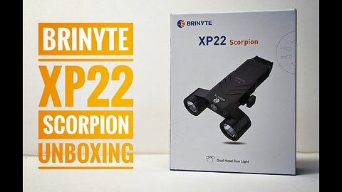 Brinyte XP22 Scorpion Unboxing