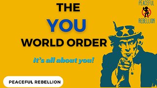 IT'S ALL ABOUT YOU! Peaceful Rebellion #awake #aware #spirituality #channeling #5d #ascension