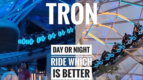 TRON Lightcycle / Run Day & Night Perspective | Which One is Better?