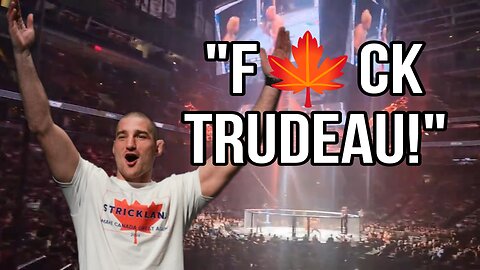 Trudeau ROASTED by Sean Strickland and 18,000 fans!