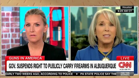 New Mexico Democrat Gov. Michelle Lujan Grisham Insists Her Unilateral Gun Ban Is Constitutional