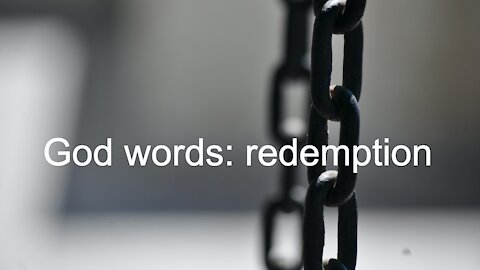 God words: Redemption
