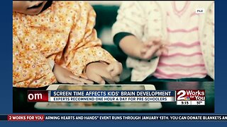 Health News 2 Use: Screen time affects kids' brain development