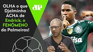 "Esse MOLEQUE é isso! Pra mim, o Endrick..." Djalminha EXPÕE o que ACHA do FENÔMENO do Palmeiras!