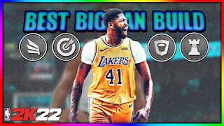 NBA 2K22 BEST BIGMAN PF BUILD - GLASS CLEANER WITH SLASHER AND PLAYMAKER TAKEOVER!