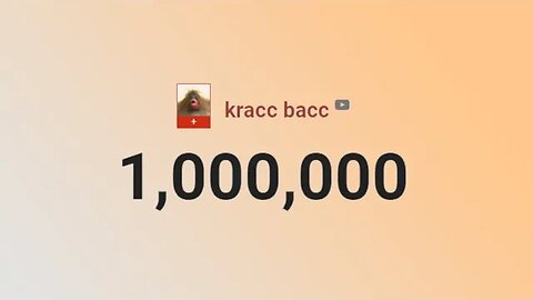 LIVE KRACC BACC SUB COUNT 🅱️ (ROAD TO 1 MILLION)🥳🥳🙀🙀😎