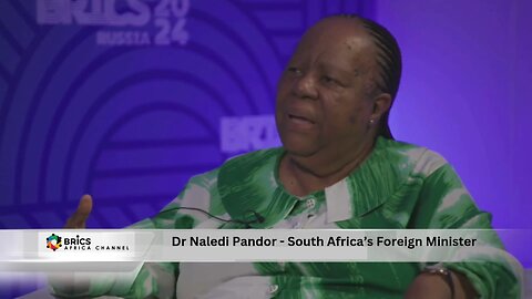 'It will be a theatre' - South African FM Dr.Naledi Pandor on Swiss peace conference without Russia