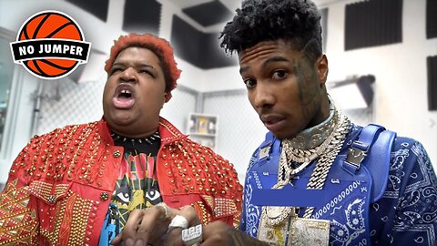 Mario Judah Loses it & Blueface Snatches Someone's Chain