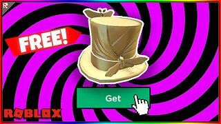 🍀How To Get The FREE Gold Silkworm Top Hat On Roblox!