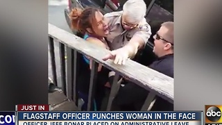 Police release name of Flagstaff officer accused of punching woman