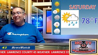 NCTV45’S LAWRENCE COUNTY 45 WEATHER WEDNESDAY APRIL 12 2023