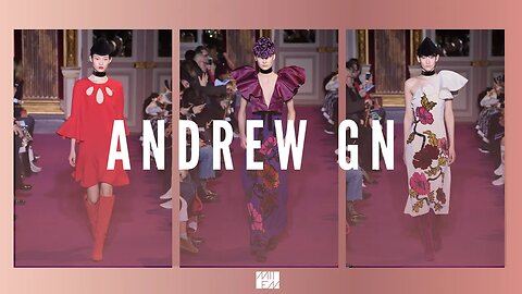 ANDREW GN Fall Winter 2018/2019 [Flashback Fashion] | Your Personal Style Destination
