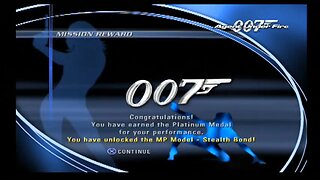 007: Agent Under Fire Walkthrough! Mission 3! Dangerous Pursuit! Platinum Medal!