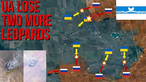 Russians Successfully Advance North And South Of Avdeevka | UA Loses Two Leopards In Just One day!