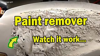 Aircraft Ultra paint remover - Watch it work! bdp garage ep32