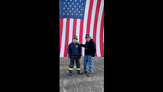 Retired FDNY Brothers Rendezvous with “The People’s Convoy” in Cambridge Ohio