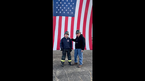 Retired FDNY Brothers Rendezvous with “The People’s Convoy” in Cambridge Ohio