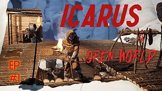 Wolf Pack Attack and a New Base?! | Icarus Open World - Winter Biome: Hard Start | Episode 2