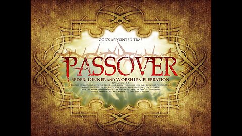 The First Passover, Is This The Rapture Date?