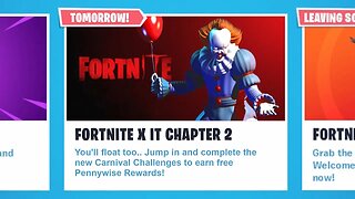 FORTNITE x IT CHAPTER 2 Event - Official Teaser
