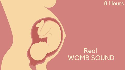 WOMB SOUNDS 🌙 Gets Baby to Sleep Fast! Calms Crying Babies & Colic