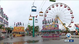 South Florida Fair closed Sunday due to rainy weather