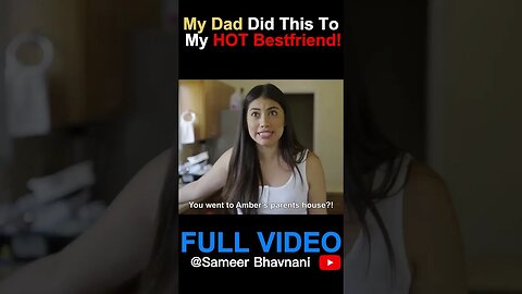 Dad Disciplines Daughter's Best Friend with a Spank! #sameerbhavnani
