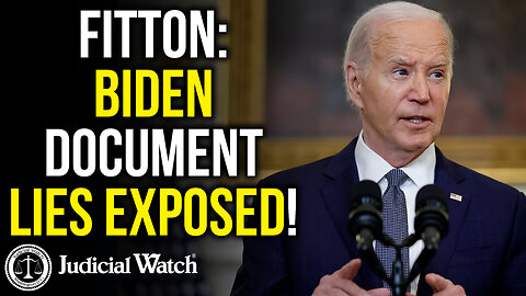 FITTON: Biden Document LIES Exposed!